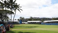 Sony Open in Hawaii golf course view